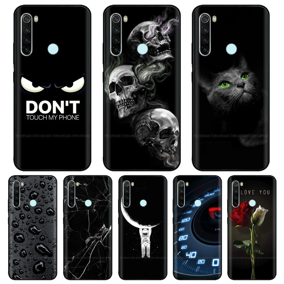 Puzdro na telefón pre Xiaomi Redmi Poznámka 8T puzdro Soft Silikone Phumper nárazník pre Xiomi Redmi Poznámka 8 poznámka8t 8 T Cartoon Coqa Shell