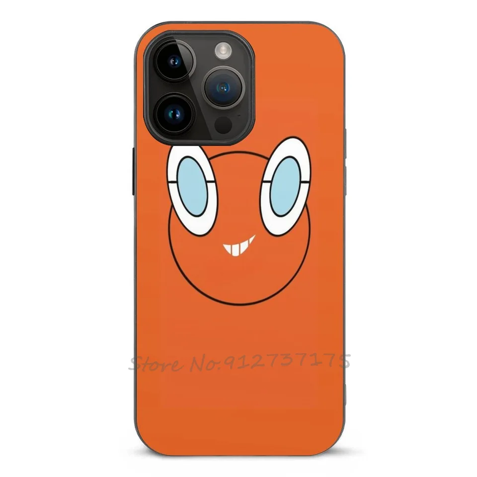 Puzdro na telefón Rotom Dex pre iPhone 16 15 14 13 12 11 11 plus Pro Max Mini XR 7 8 pre Temperované sklo puzdro Pokémon Pokedex Trainer