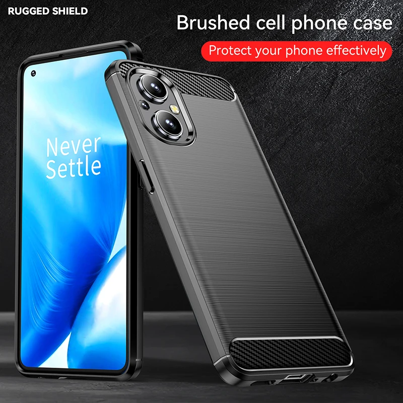 Puzdro na uhlíkové vlákno pre OnePlus 10 9 8 7 7T Ace Pro 10T 9rt 6T 5T 5 6 Nord N20 CE 2T 2 5G N100 N10 Kusto textúry Soft Cover Case Case