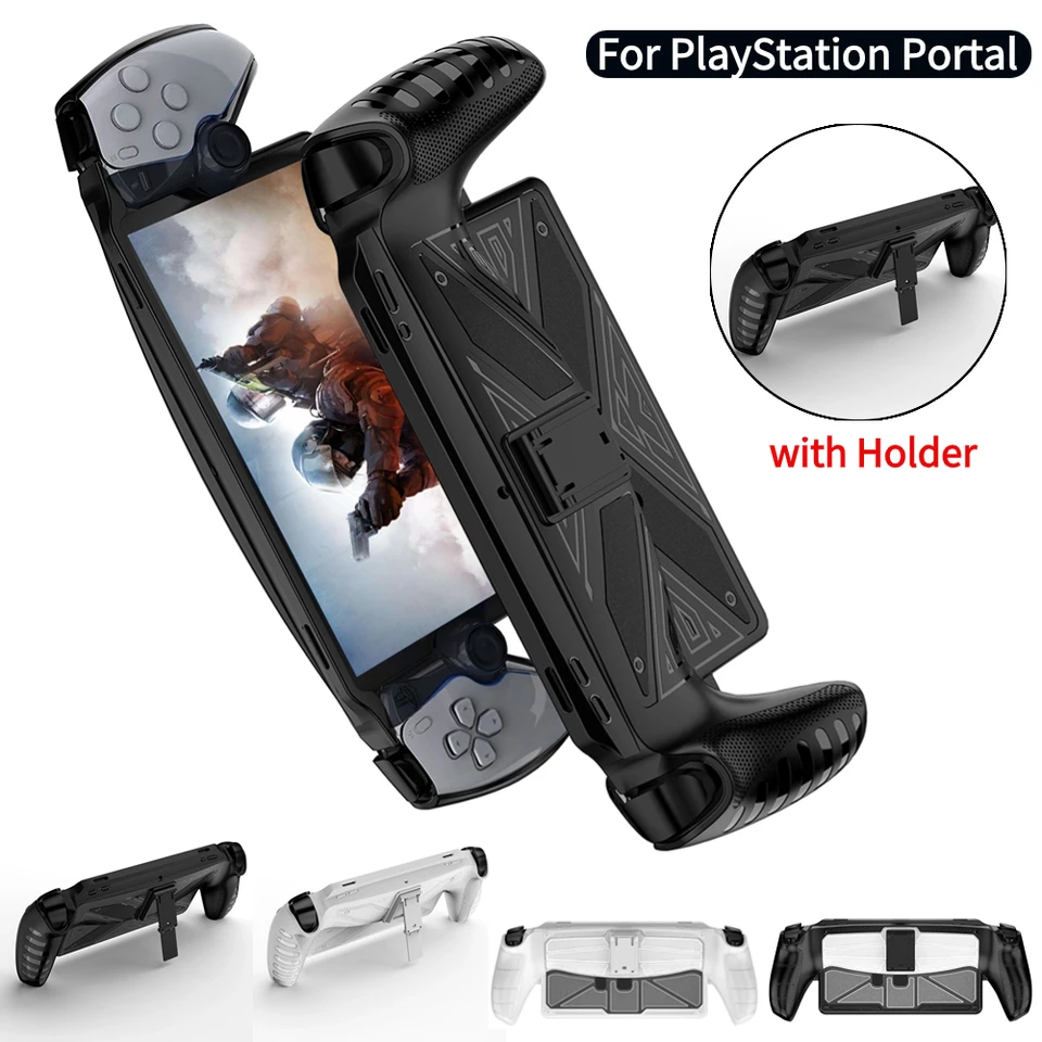 Puzdro o ochrannom kryte so stojanom PC PC Gaming Console Protector Apresory Templeted Glass Films for PS Portal Game Retyeld