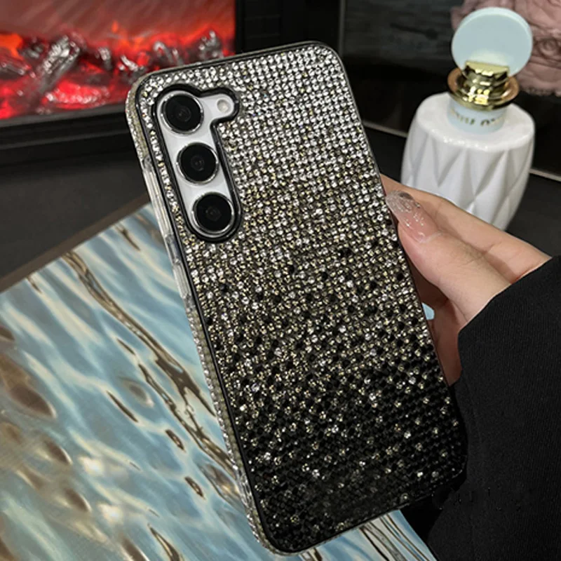 Puzdro o telefóne pre kamienok pre Samsung Galaxy S24 Ultra S23 S22 S21 Plus zadný kryt