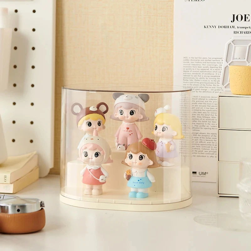 Puzdro odolné za prach pre lego ozdoby slepá skrinka Display Box Display Cabinet Mini pódium zobrazovacie puzdro pre organizátor slepých boxov