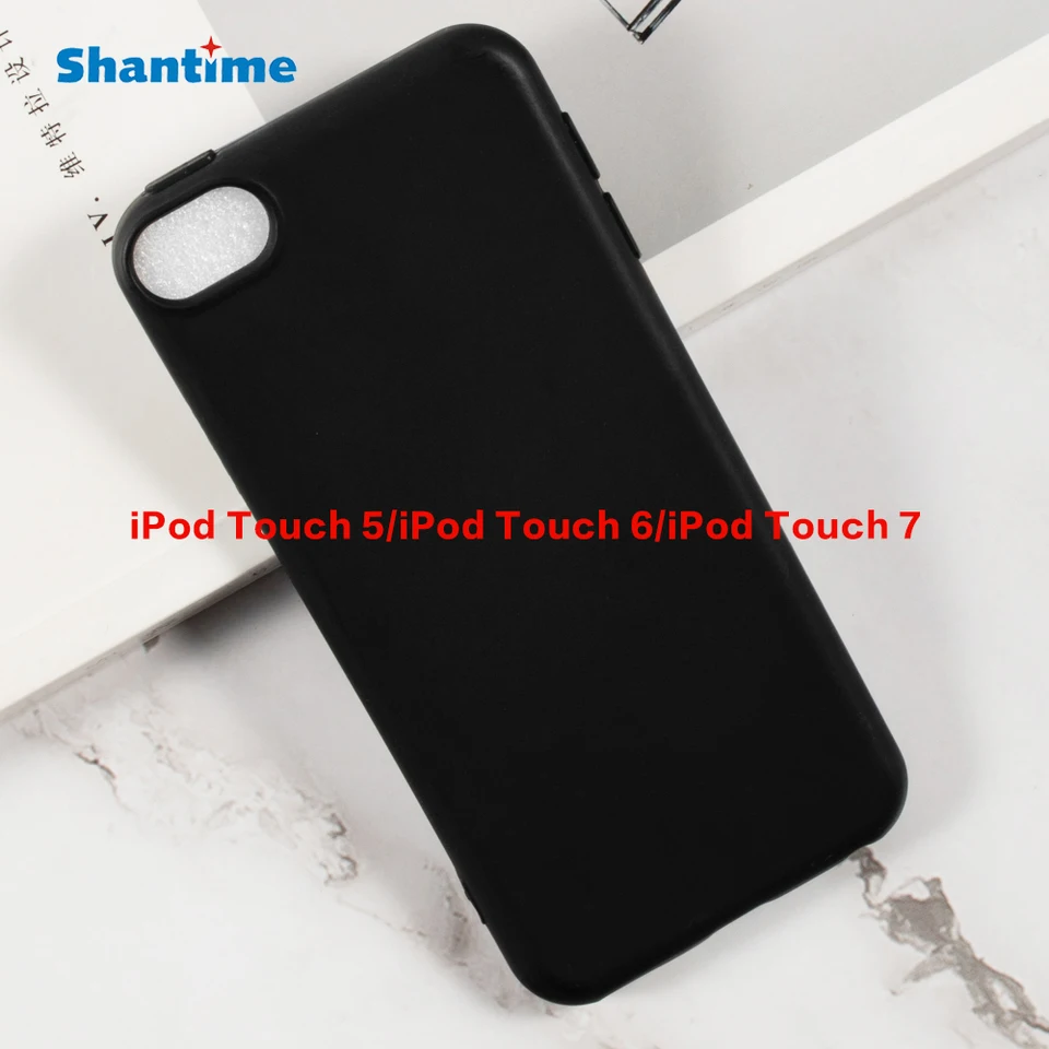 Puzdro pre iPod Touch 5 TPU nárazový gumový kryt ochranného nárazníka Flexibilný plášť pre iPod Touch 6