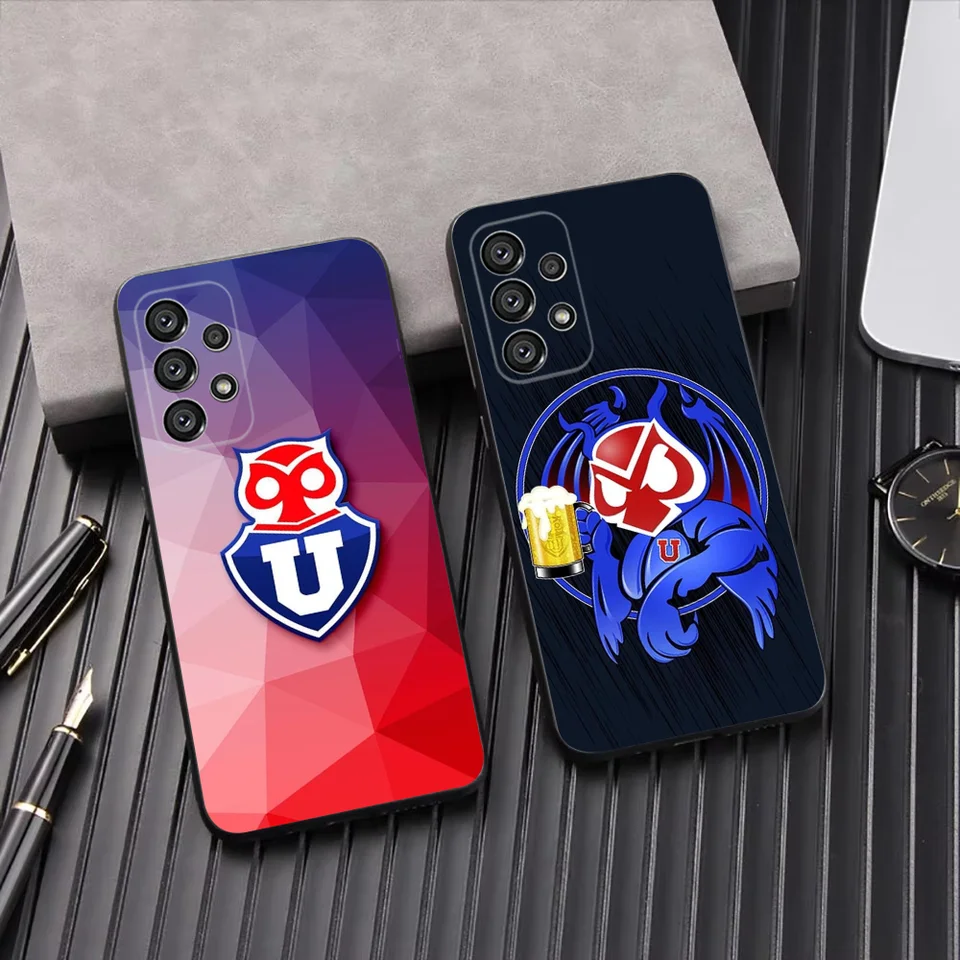 Puzdro pre logo univerzity C-Chile pre Samsung Galaxy A13, A21S, A22, A31, A32, A52, A53, A71, A80, A91 Soft Soft Black Shell