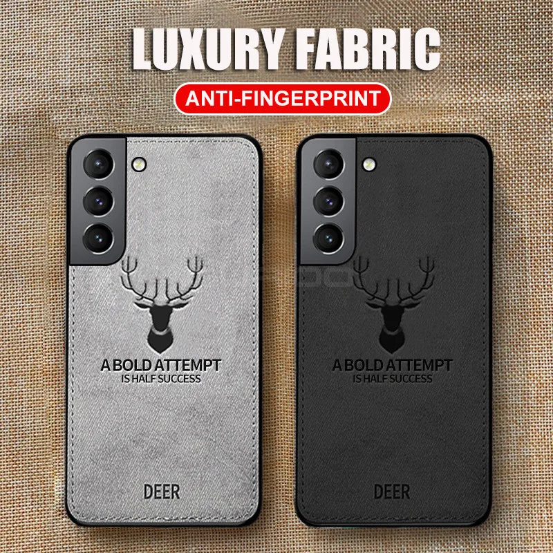 Puzdro pre luxusnú tkaninu pre Samsung Galaxy S25 S24 S23 S22 S21 S20 Fe S10 Plus poznámka 20 Ultra 10 Pro A51 A51 A50 A50 Mäkký kryt
