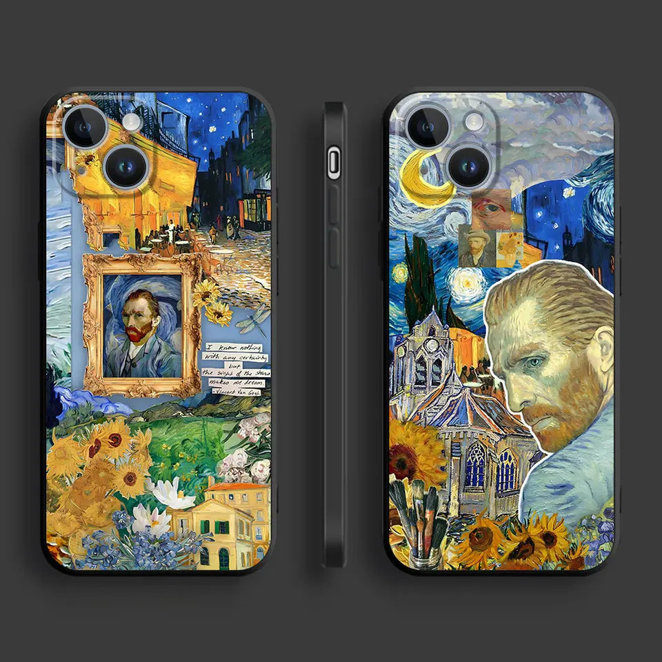 Puzdro pre Motorola Moto One Fusion Plus G200 5G Edge 20 Pro Edge 40 Pro G9 Plus Edge 30 Neo Van Gogh Art zostrihový silikónový kryt silikónu