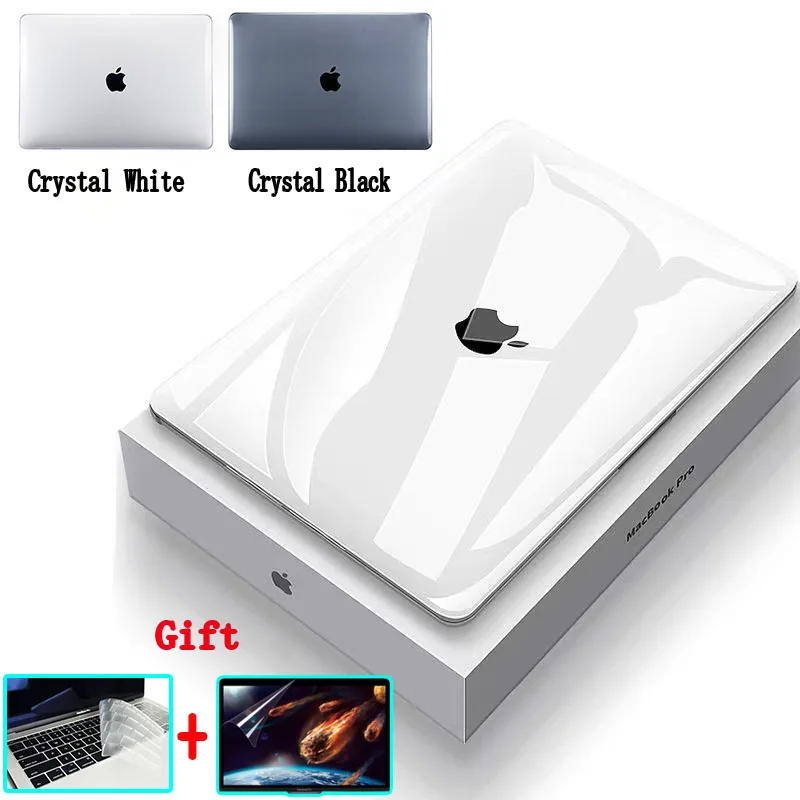Puzdro pre notebook pre MacBook 2022 Air 13 M2 2681 M1 A2179 Cover 2023 Pro M1 M2 A2779 A2780 Case MacBook Pro 12 13 14 15 16 16 palcová škrupina