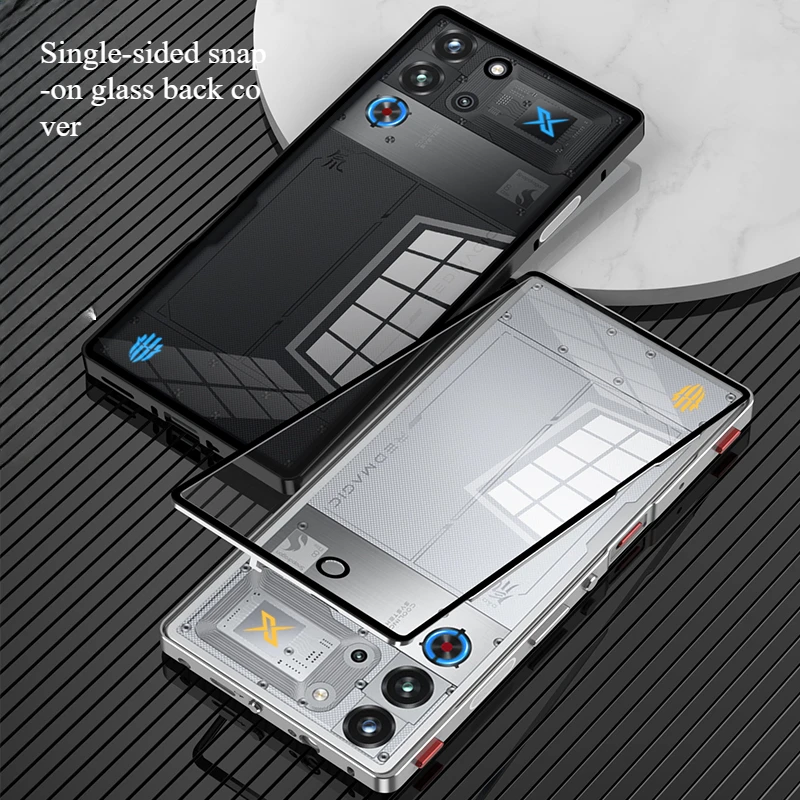 Puzdro pre Nubia Red Magic 10 Pro Plus Plustá jednostranná krytca zliatiny hliníka pre Red Magic9 9s Pro Shockproof Bumper
