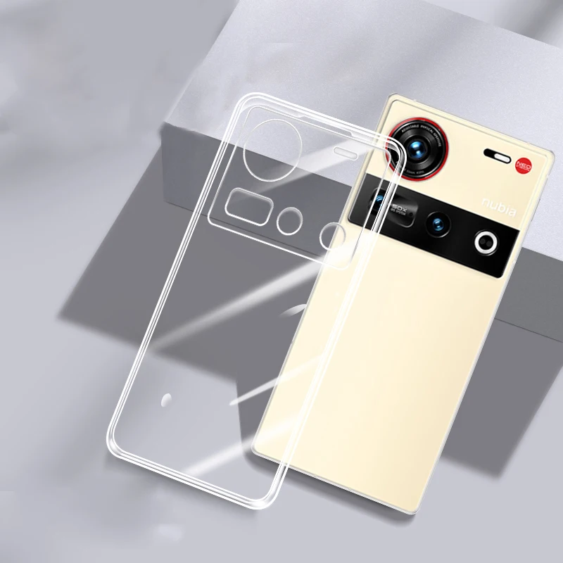 Puzdro pre Nubia Z70 Ultra Thin Clear Camera chránič zadného telefónu pre Zte Nubia Z70ultra NX733J NX736J