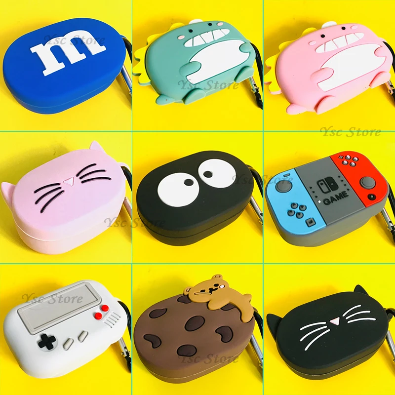 Puzdro pre Redmi AirDots 2 roztomilý karikatúra mäkká škrupina pre Xiaomi AirDots2 Tws Bluetooth Serfones Ochranný obúvajte nárazový pás