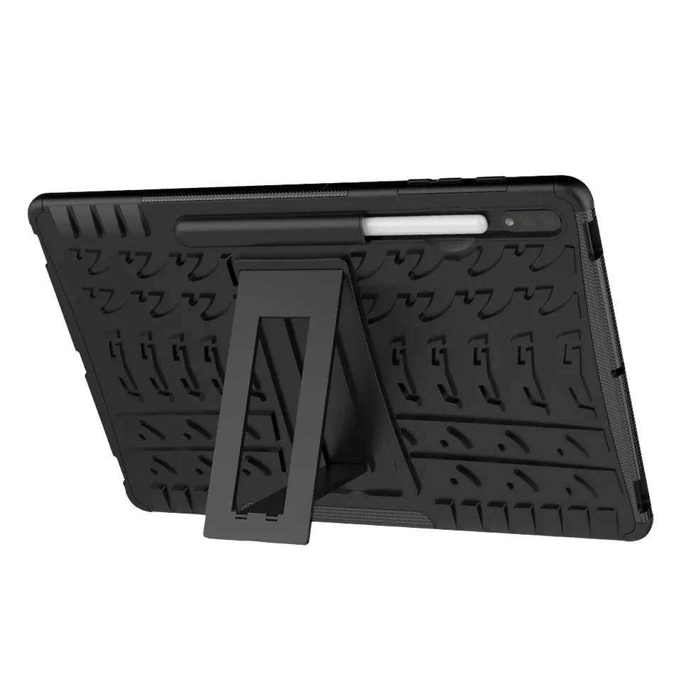 Puzdro pre samsung tab s7 fe SM-T730 prípad 12,4 palca 2021 TPU+PC Tablet Stand Armor Cover pre Galaxy Tab S7 Fe SM- T733 T736B Coque