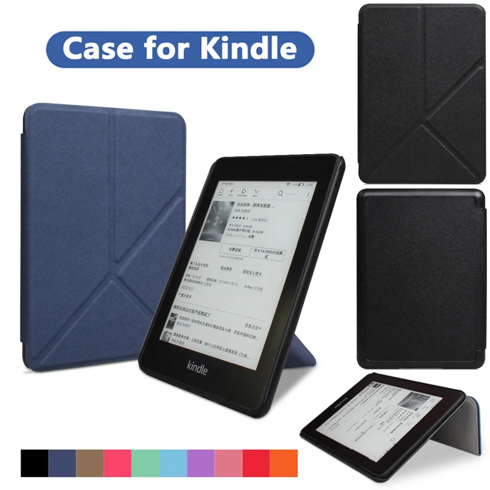 Puzdro pre skladací stojan pre Kindle Paperwhite Oasis 2022 2019 2018 2 3 4 5 7 8 9 10. 11. generácia 6 6,8 7 palcového puzdra Cover Funda