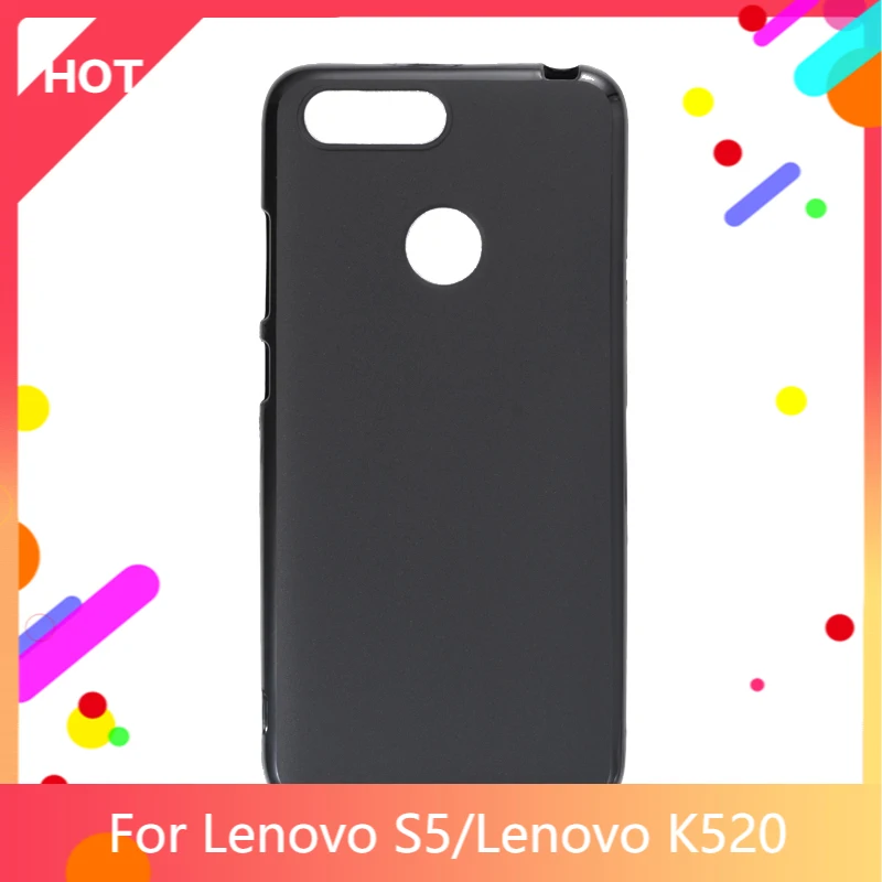 Puzdro S5 Matte Soft Silikone TPU zadný kryt pre Lenovo K520 Puzdro na telefónny náraz