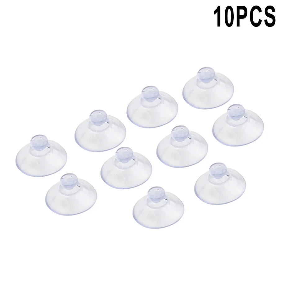 PVC Hooks Sacking Cup Hoom 10ks 20 mm/25 mm/40 mm akýkoľvek typ kúpeľňa Glass Hakes Háčiky