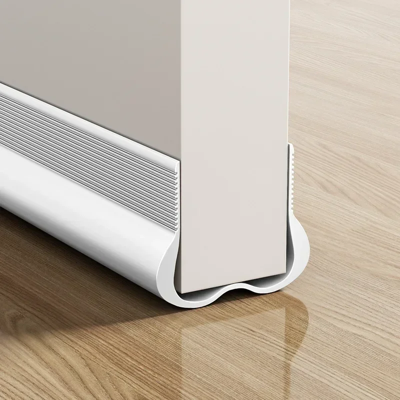 PVC Soft Cuttable Door Borne tesnenie pod dverami Drs DRECK Zátka Interiérové ​​tesnenie odolného okna Hardware