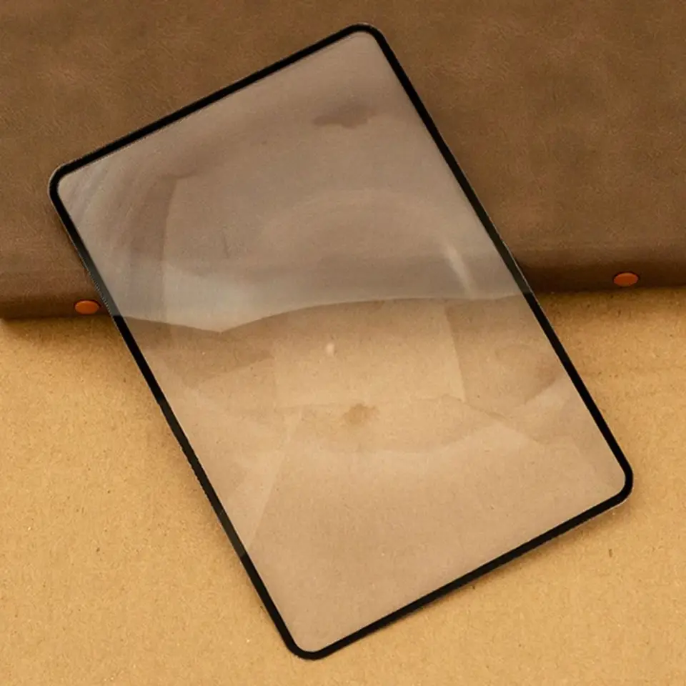 PVC veľký ultra tenký na čítanie textového dokumentu zväčšenie X3 Loupe Loupe Lens Glass Lens Lume Objektív Čítanie