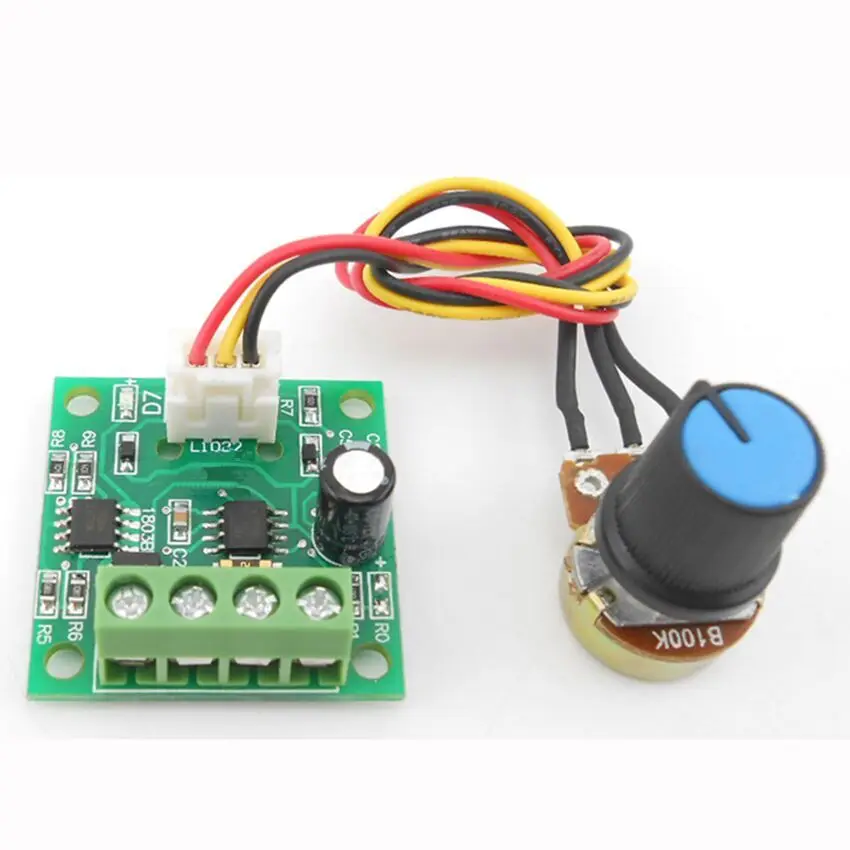 PWM DC DC regulátor Motora Nízke napätie 1,8 V 3V 5V 6V 12V 12V Ovládací modul MODLICKÝ MODUL OVLÁDACIE PRAVIDLA PREVÁDZKA 0-2A