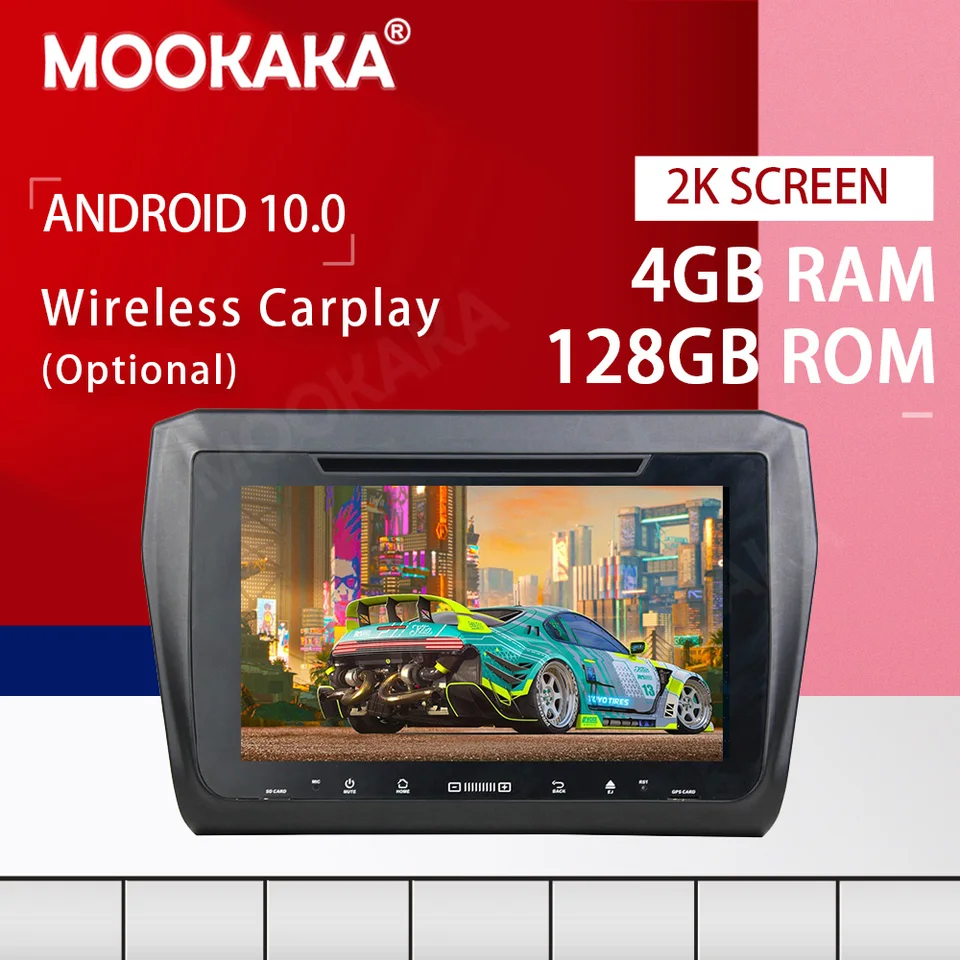 PX6 Android 10.0 4+128g navigáciu GPS pre Suzuki Swift 2017 2018 2019 Multimediálny DVD prehrávač Rádio Auto Stereo Head Unit DSP DSP