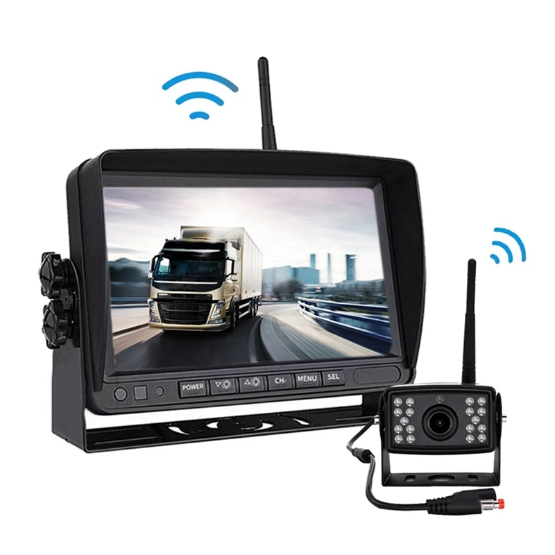 PZ607-WD 7,0 palca Wireless Digital Audio a Video Oddajte príslušenstvo pre reverzné auto monitor