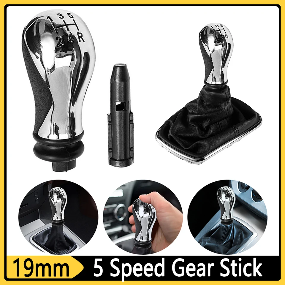 Páka radiacej páky 5 rýchlostnej prevodovej prevodovky prevodovky páka na posun hlavy páka 19 mm ABS pre Citroen C5 01-08 XSARA PICASSO 99-08