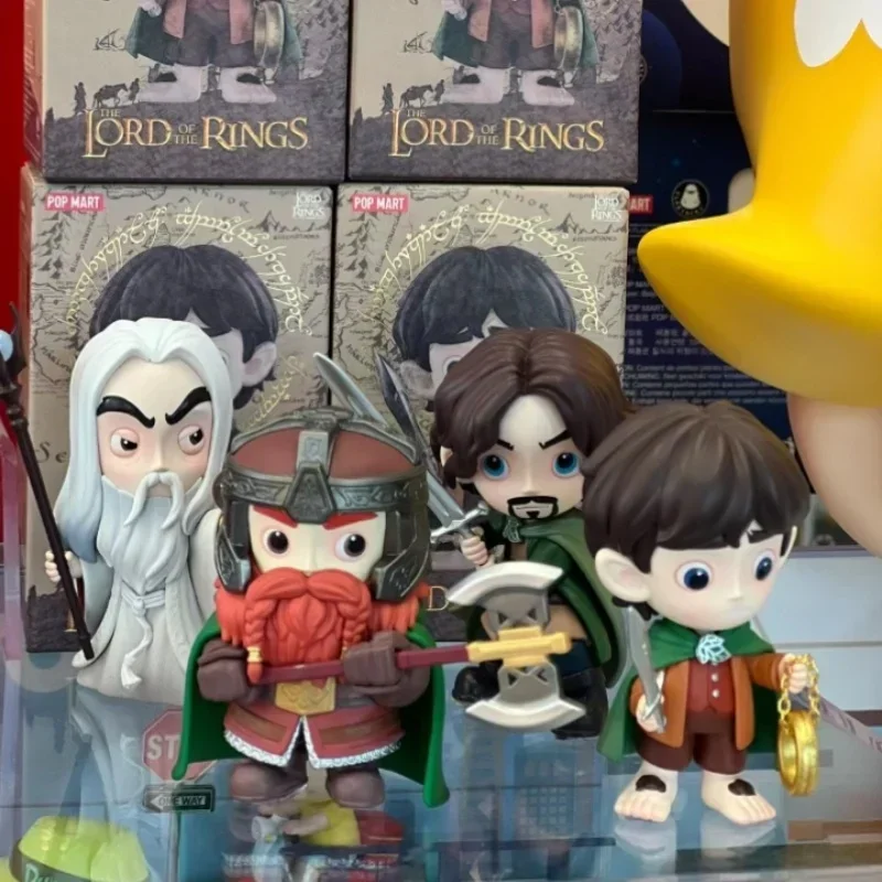 Pán prsteňov Anime figurín Saruman Sauron Gollum Akčná figúrka slepý box 7,5-9,7 cm hračky narodeniny vianočné darčeky