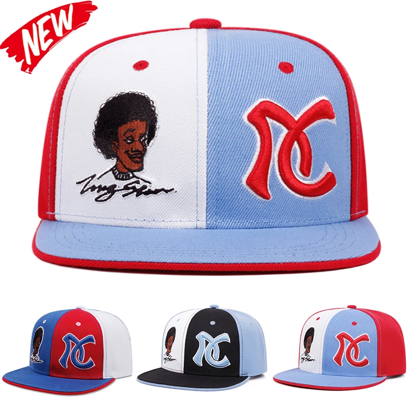 Pánska módna ac vyšívaná klobúk Snapback Caps Unisex Sunshade Hat Dám