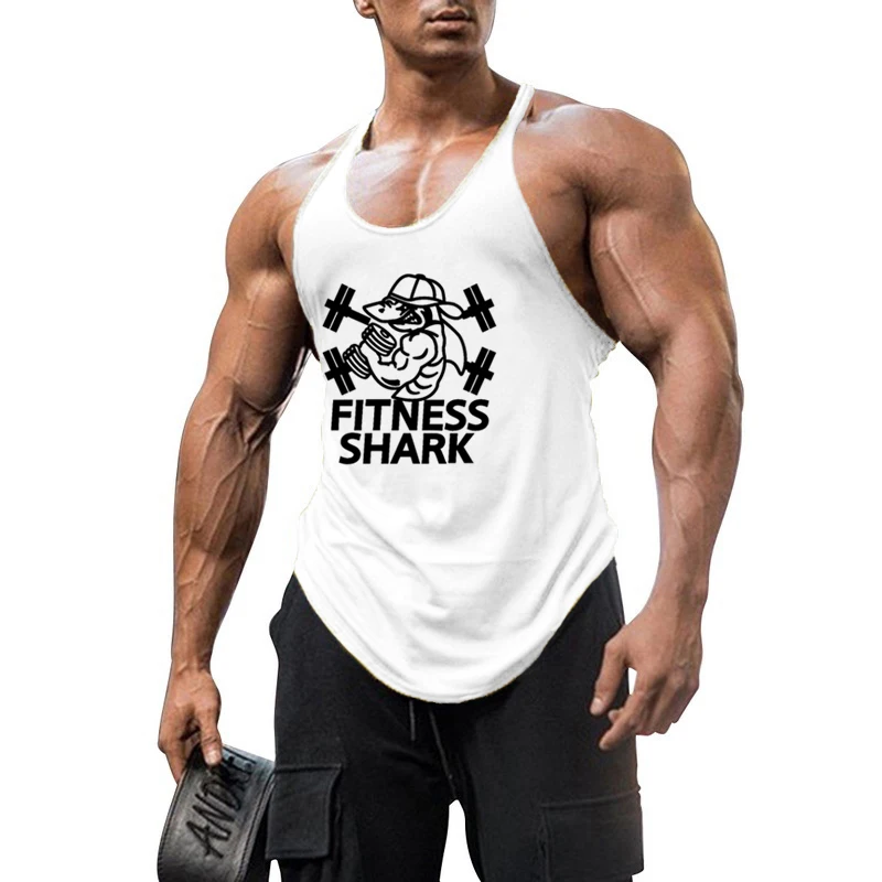 Pánska svalová korea Tank Top Cast Gym Apparel Móda bežecká kulturistika Singlets