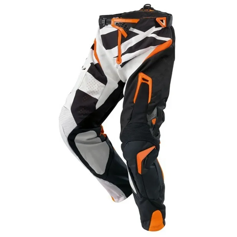 Pánske 600D Oxfordské opotrebenie odolné voči motokrosové nohavice BMX ATV Dirt Bike Offroad Motocyklované nohavice MX Racing Pants