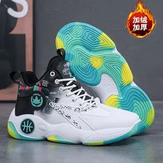 Pánske bočné opotrebované basketbalové topánky Pánske topánky Pánske topánky Gumové mäkké podrážky unisex náhodné neformálne tenisky proti sklzu vysokokvalitné vysokokvalitné