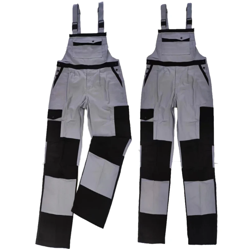 Pánske celkové pracovné kombinézy Uniformný podbradník Celková práca Dungaree Car Opravodceman kombinéza Workshop Workshop Work Clothes pre mužov