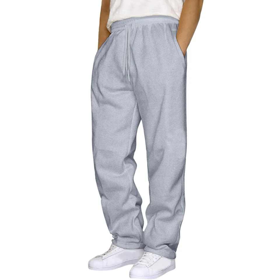 Pánske hip hopové športové nohavice Príležitostné plné farebné stopy Celkovo mužské plus veľkosti Cvičenie nohavice s vreckami Streetwear Pantalones