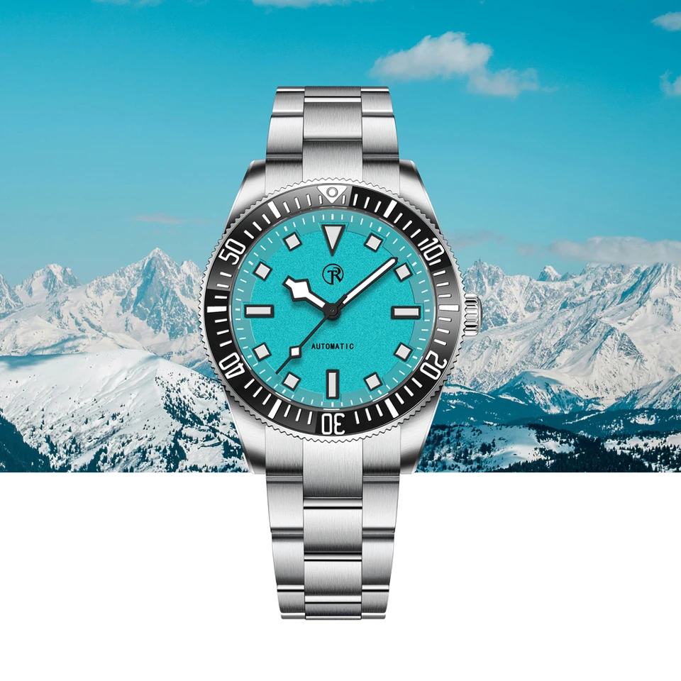 Pánske hodinky Rollstimi 2024 NOVÝ LUXURY AUTOMATICKÝ MECHANICKÝ RÁSKY NH35 MOVE LUMINUME Ceramic Rám 100 m nepremokavý reloj