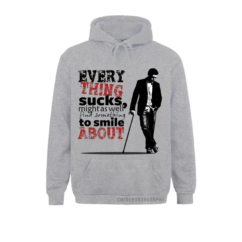 Pánske mikiny najnovšie Dr House MD MD Všetko saje vtipné vrstvy prémiové nová mikina plus veľkosť kapucňa vianočné gifsweatshirt