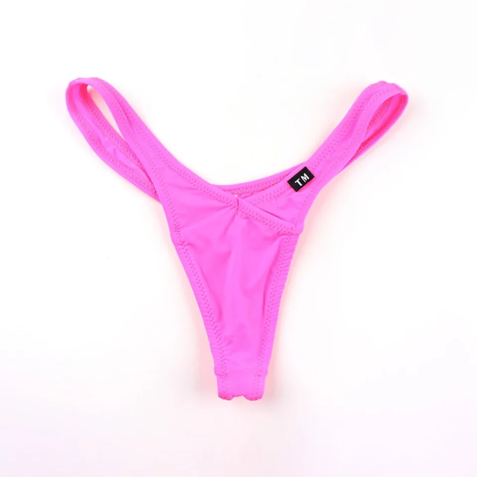 Pánske mikro-tangové t-palety hladké t-back sexy priehľadné nohavičky Muž G-String Jockstrap Sissy Lingerie spodná bielizeň Tanga hombre