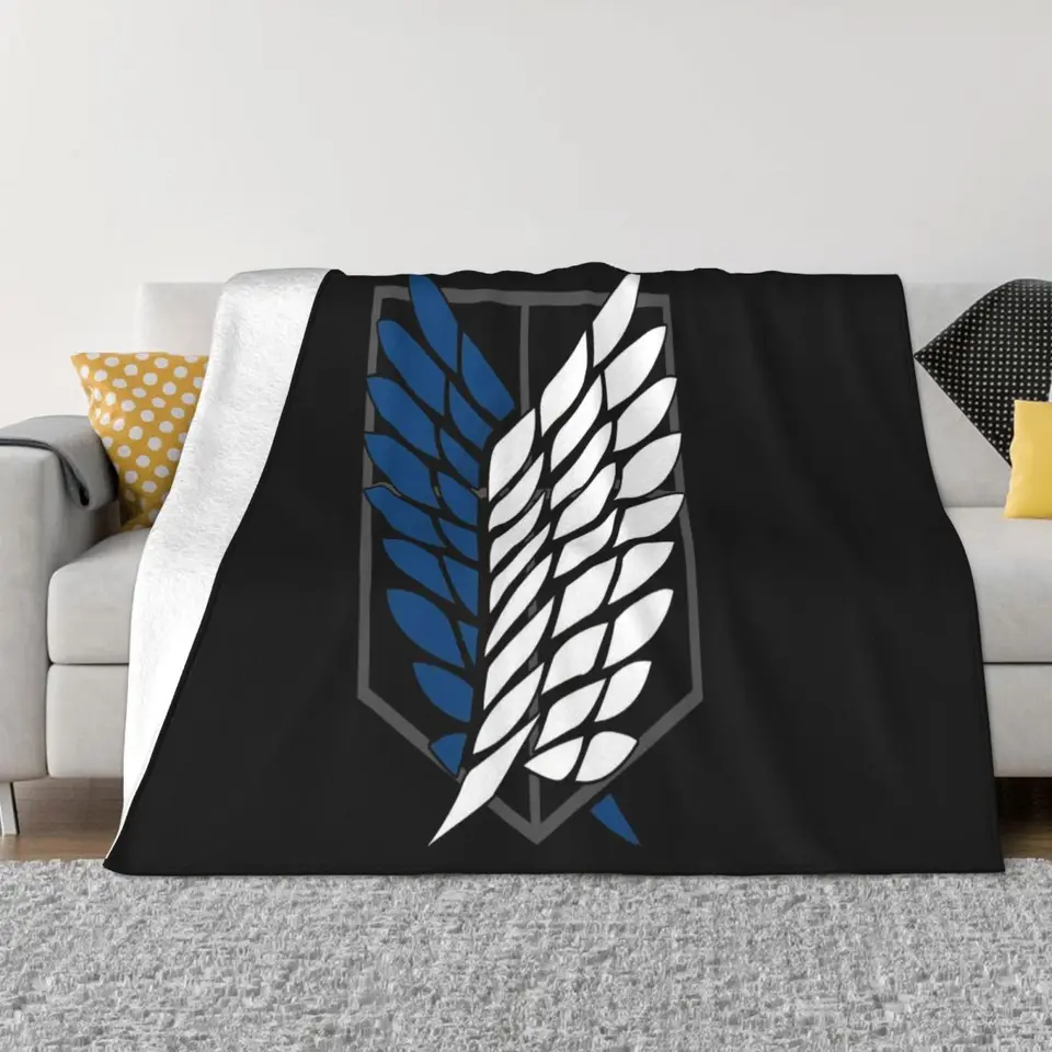 Pánske narodeniny darček vianočný nápad anime útok na Titan Shield Youth Popular Style Hrot prikrývka
