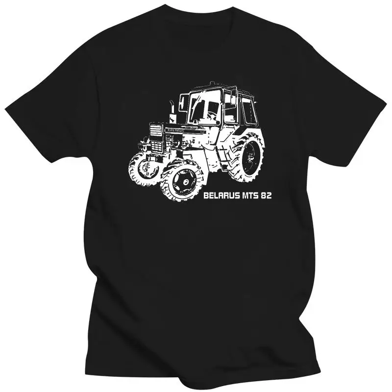Pánske oblečenie Cool Tričko Bielorusko MTS 85 Traktor K 700 Lisking Stroje ZSSR Sovietsky Unisex Tee TEE