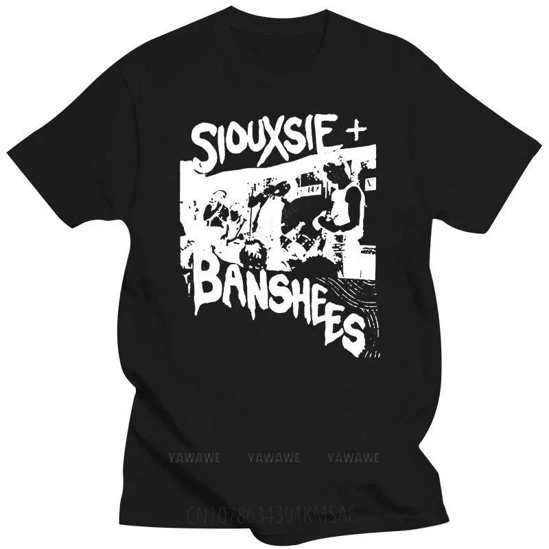 Pánske oblečenie Siouxsie a Banshees Siouxsie Sioux Robert Smith Sid Vicious Giver Men ženy unisex módne bavlnené tričko