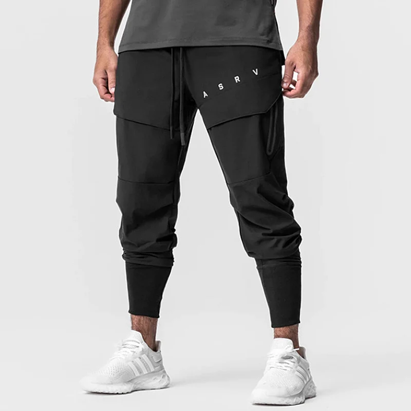 Pánske príležitostné nohavice Trend Brand Gym Sports Jogging Pants Multipock Nákladné nohavice Rýchle suché kondície nohavice Cvičenie Trackouty