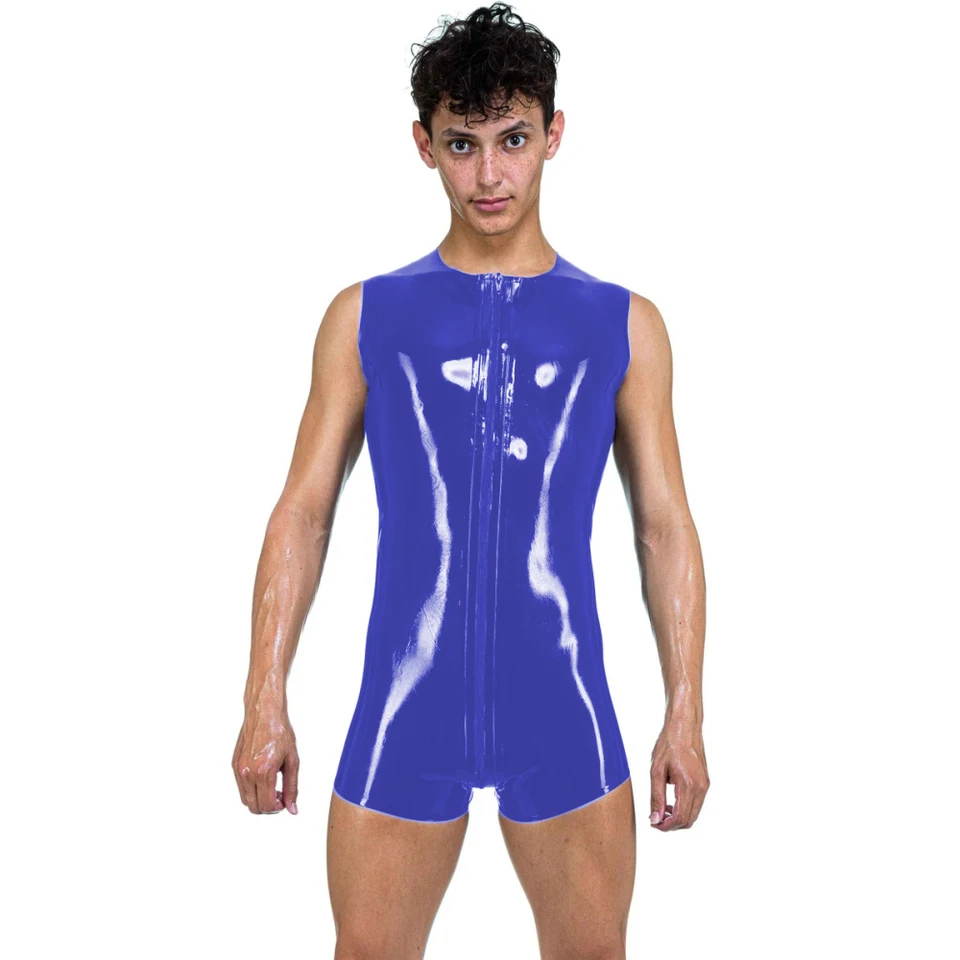 Pánske sexy latex vzhľad tela surfu
