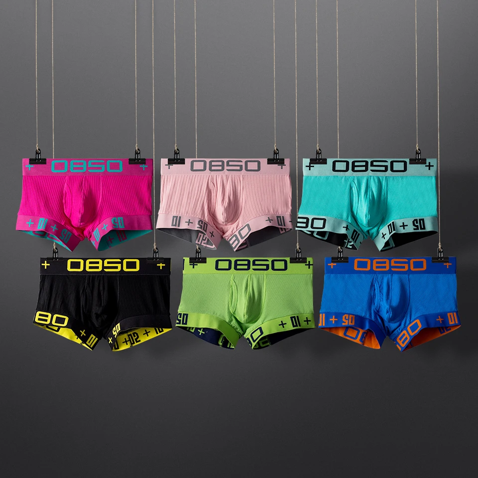 Pánske spodné prádlo bavlnené farebné bikiny jockstrap briefs módne nohavičky šortky spodky pre mužov