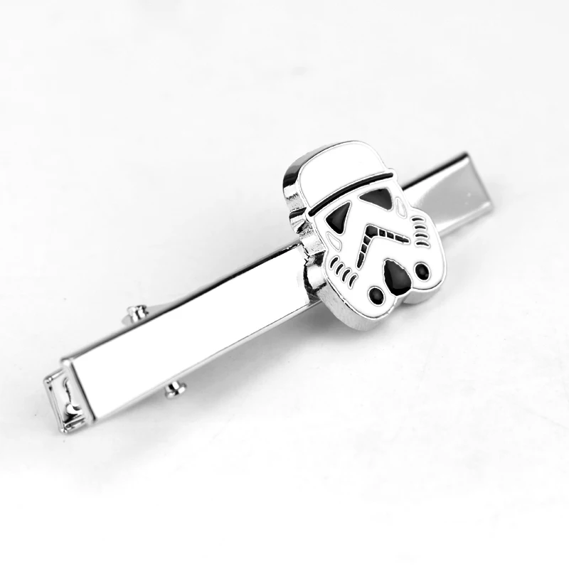 Pánske Star Wars TIE Clips Pin BRUSS Material Rebel Aliancia Imperial Stormtrooper Film Cuff Links