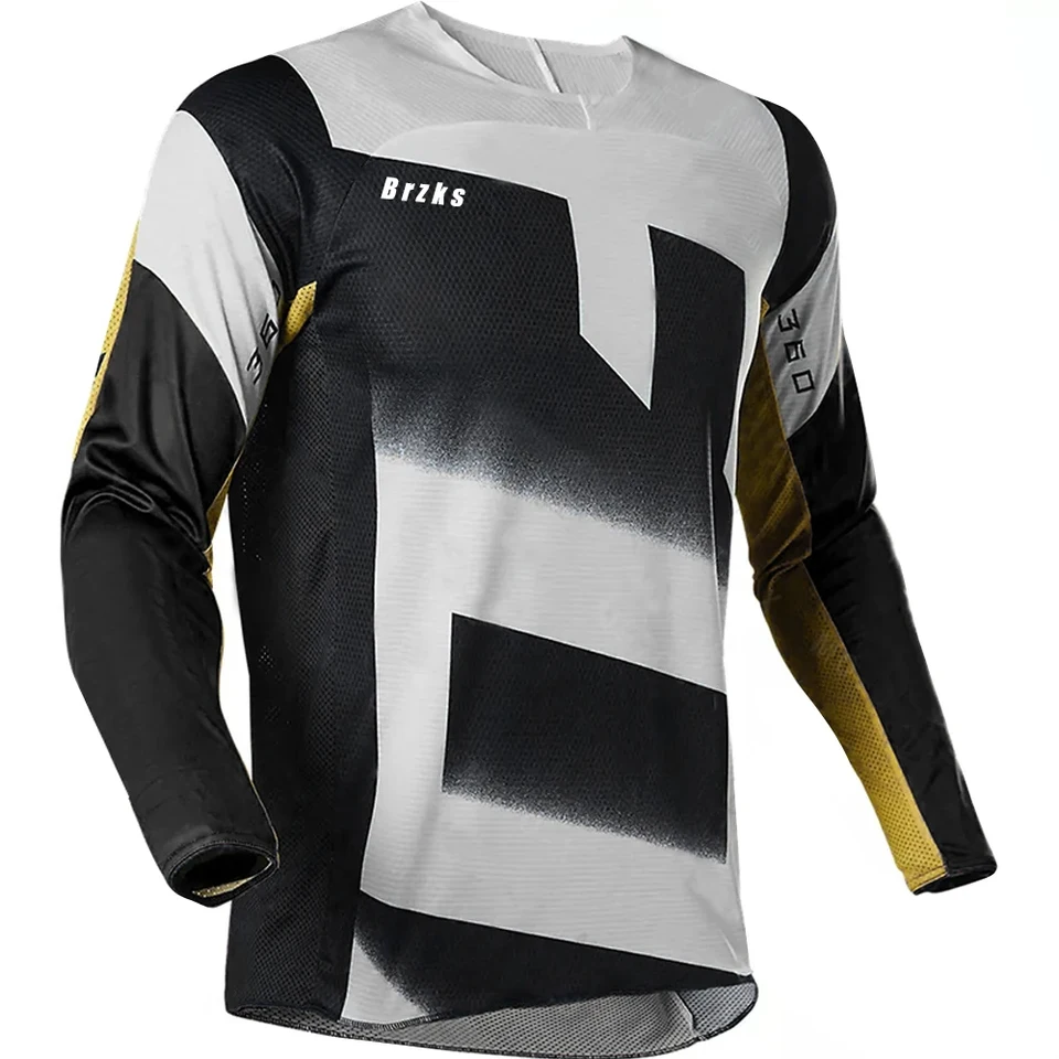Pánske tričko Foxbrzks z kopca Jersey Mountain Bike Tirls Camiseta Motokross off-road pretekárske odevy na bicykli