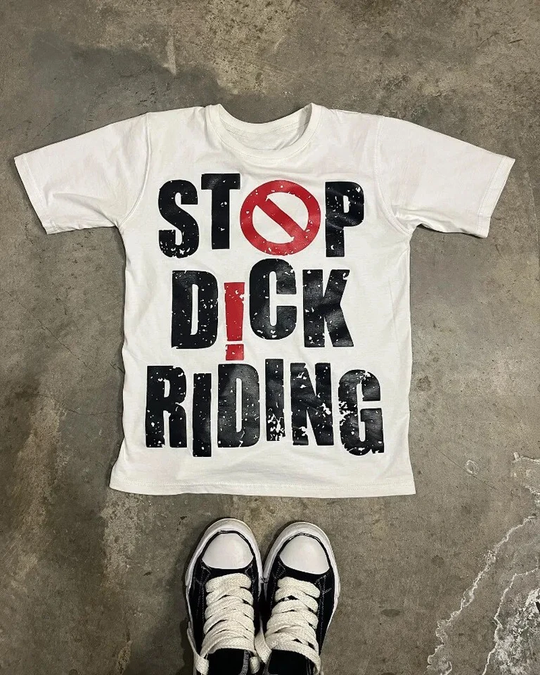 Pánske tričko Gothic Grunge Letter Print Hip Hop Streetwear Cotton Top T-ee letný krátky rukáv vintage punk unisex nadmerne vrchol