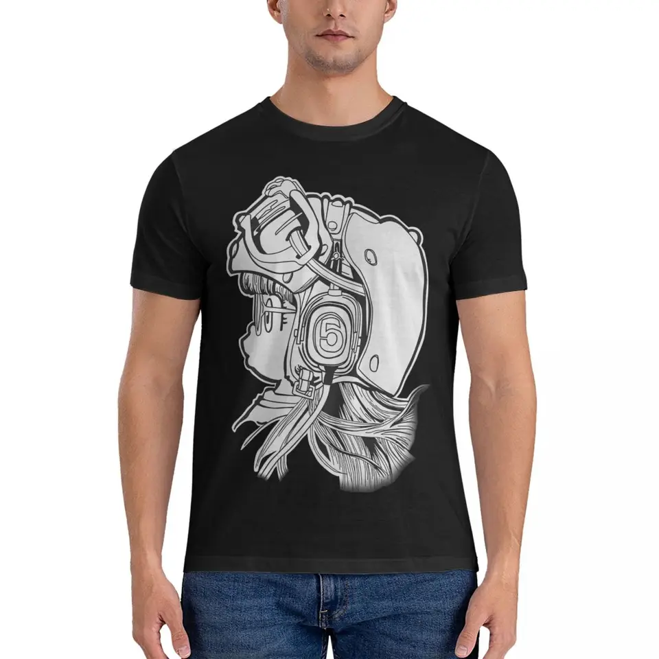 Pánske tričká Arale Crazy Pure Cotton Tees krátke rukávy Dr Prepad T tričko okrúhle golierové oblečenie 6xl