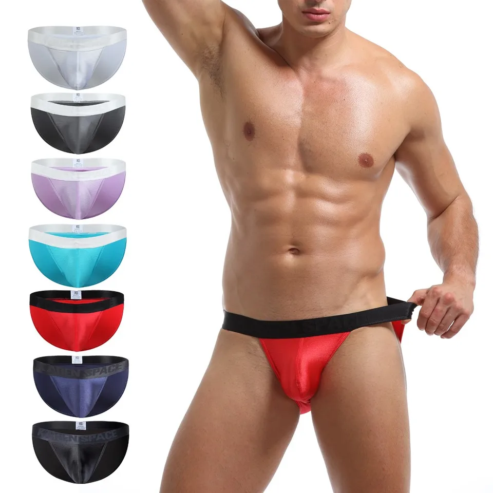 Pánske trojuholníkové nohavičky Pohodlné mužské nohavičky Underwear Gay Sexy spodná bielizeň bikiny spodná bielizeň pre muža Jockstrap