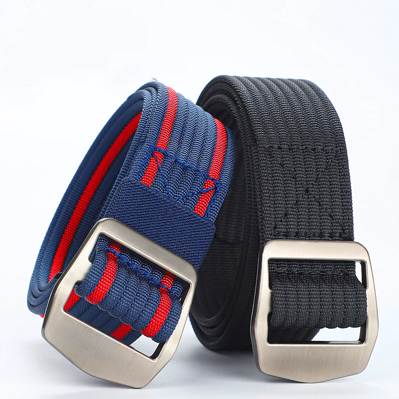 Pánsky pás (odolný) mládežnícky voľný čas Tactický pás Tkal športové športové vonkajšie pracovné oblečenie Cowboy Universal Belt