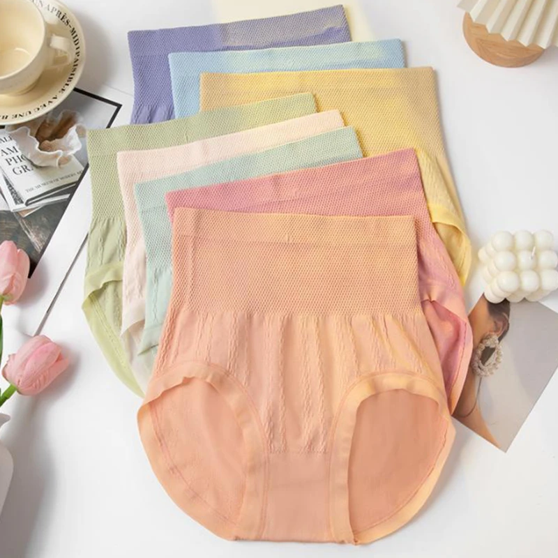 Pás Elastický štíhly stláčanie Shapewear UnderPants Pohodlné priedušné dámske dámske trojuholníky plus spodné nohavice plus veľkosti
