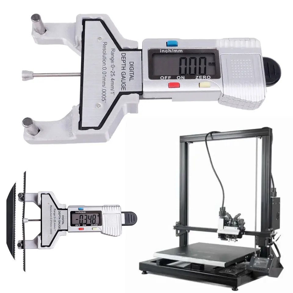 Pásový elastický tenziometer digitálny displejový pásový rozchod pásov vysoko presné napätie tester pre Voron 3D tlačiarne príslušenstvo