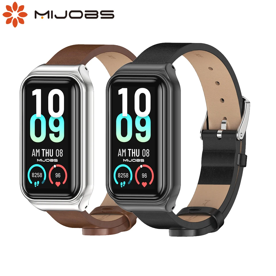 Pásový popruh pre AmazFit Band 7 Kožené náramok pre AmazFit Band 7 Global Version náramok Correa