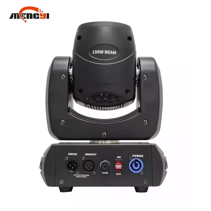 Pódiové svetlo 100 W DMX Mini LED pohybujúce svetlo RGBW lúč svetlo